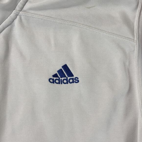 Adidas We Are Basketball Jacket Mens Large White Blue Statue Liberty 12 NBA 2009 - Picture 4 of 11